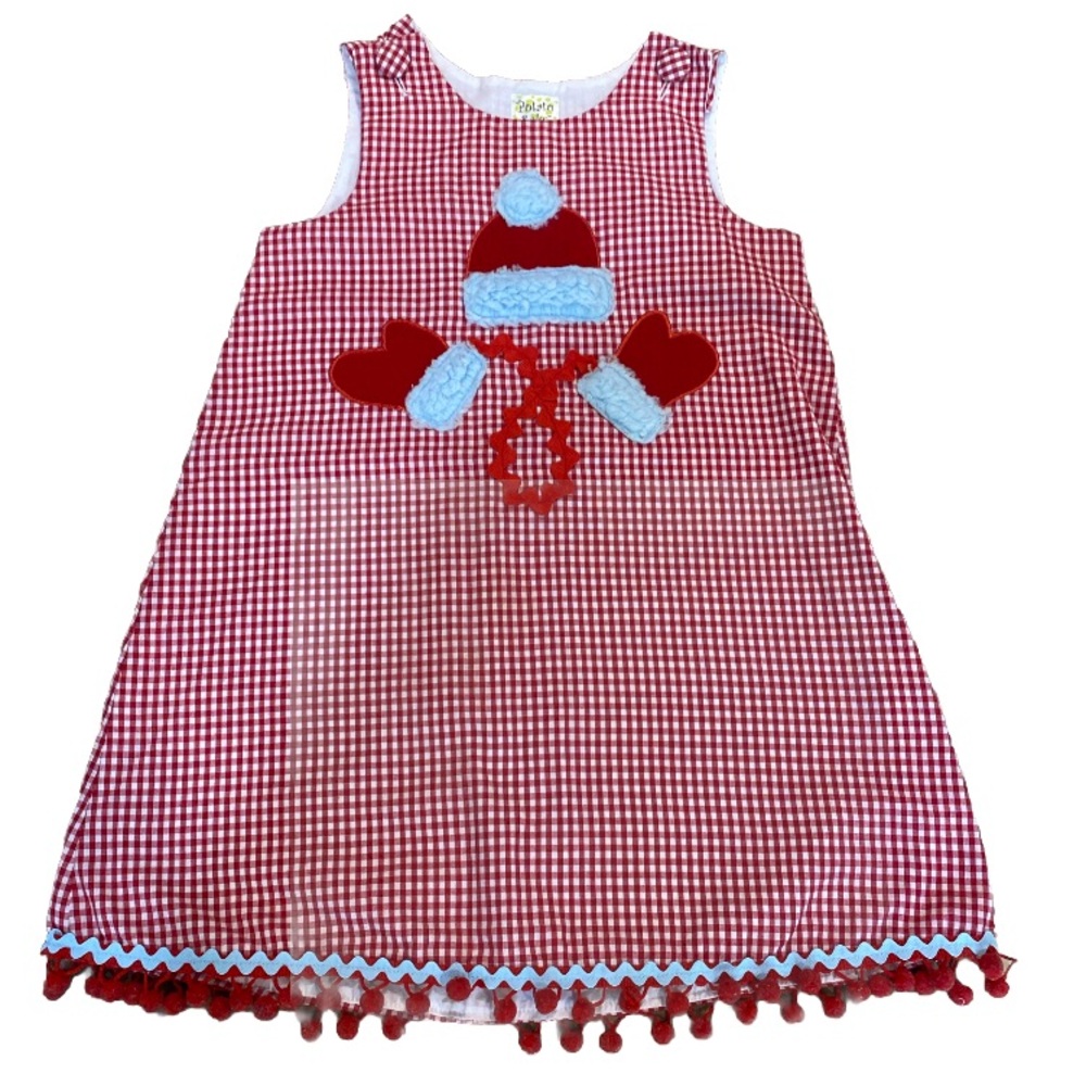 Potato Saks Girls Winter Christmas Dress